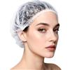 LOPHE Cuffiette da Doccia, 100PCS Cuffia da Doccia Monouso Addensato, Cuffie da Doccia Trasparente, Cuffie Capelli per Doccia Hotel Spa e Parrucchiere, Ø48CM (non Confezionato Singolarmente)
