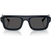 Ray-Ban Occhiali da Sole Ray-Ban Asap Rocky Wayfarer Puffer RB4954 689587 Blu
