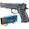 KIMAR CZ 75 BLACK A SALVE CAL.9MM COMPRESO 50 CARTUCCE FIOCCHI