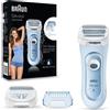 Braun LS 5160 1testina/testine Trimmer Blu rasoio da donna