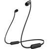Sony WI-C310 Auricolare Wireless In Ear Passanuca Bluetooth Nero