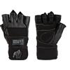 Gorilla Wear Dallas Guanti da polso neri XL