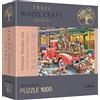 TREFL Legno Artigianato Origine Puzzle dei piccoli aiutanti di Babbo Natale 1000 pezzi