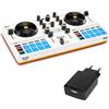 Hercules DJ Produkte Hercules DJControl Mix Ultra controller DJ mobile con adattatore di rete