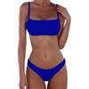 meioro Costumi da Bagno per Donna a Due Pezzi Bikini a Vita Bassa Tankini Bikini Push Up Abito a Vita Bassa