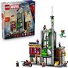 LEGO ǀ Marvel Spider-Man vs. Oscorp - Interactive Toy with a Motorbike, 8 Minifi