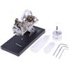 metallo micro vuoto motore stirling motore macchina della scienza modello di