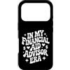 AddictiveDesignsCo School Merch Custodia per iPhone 17 Pro Nella mia era consulente per gli aiuti finanziari, Ufficio divertente per assistenti universitari
