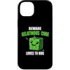 Fantasy Creature Humor Gelatinous Cube Custodia per iPhone 14 Plus Caution Gelatinous Cube ama abbracciare
