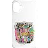 Lakelandwholesale1 Shirt Company Custodia per iPhone 16 Plus Ritorno agli anni '90 Retro Estetica Tiger Cassette