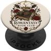 Romantic Fantasy Readers Romantasy Book Romanticismo gotico Amante dei libri che legge Night Moon Mood PopSockets PopGrip Adesivo