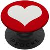 COLOR OF THE YEAR 2026 designs COLORE DELL'ANNO 2026 CLOUD DANCER SOLIDO CUORE PopSockets PopGrip Adesivo