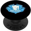 Nervous System Healing Body Awareness Su Terapia somatica Guarigione Somatica Trauma Recovery Journey PopSockets PopGrip Adesivo
