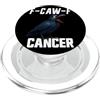 Cancer Survivor Gifts F-Caw-F Cancro del corvo sopravvissuto al cancro FCAWF Cancro PopSockets PopGrip per MagSafe