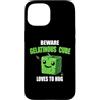 Fantasy Creature Humor Gelatinous Cube Custodia per iPhone 15 Caution Gelatinous Cube ama abbracciare