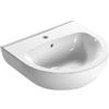 CERAMICA GLOBO Lavabo Grace Globo 50x45 cm Sospeso o su Colonna Bianco Lucido - Cod. Articolo: GRN50.BI
