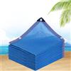 YiHYSj Rete ombreggiante Telo Ombreggiante Occhiellato Rete da Giardino Rete Ombreggiante Traspirante Resistenza allo Strappo Rete Frangivento Resistente ai Raggi UV (2x6m,Blu)