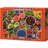 CASTORLAND Puzzle da 2000 pezzi, tavolo pieno di superfood, puzzle alimentari, varietà di frutta e noci, cibo colorato, puzzle gustosi, puzzle per adulti, Castorland C-200993-2