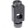 Kaiser Supporto per flash/luce per aste con bordo lungo 20 mm 1 pezzo "