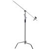 Kaiser Stativo a braccio C-Stand 330, altezza di regolazione: circa 145 - 328 cm, braccio di estensione circa 102 cm, base del treppiede rimovibile e pieghev "