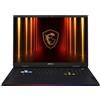 MSI NB RAIDER 18 HX AI A2XWJG-854XIT ULTRA 9 285HX 32GB 2TB SSD 18 16:10 UHD+ (3840X2400) RTX 5090 - 9S7-182462-854