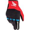 Alpinestars Honda Copper Guanti da moto (Black/Red/Blue,L)