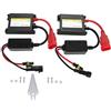 EVGATSAUTO 2Pcs 12V Universal Ballast 55W Digital DC Ballast Super Slim Xenon Ballast Kit di conversione di ricambio H1 H3 H4 9003 HB2 H7 H8 H9 H11 H10