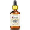 Greenwood Essential Olio di ribes nero puro (Ribes nigrum) con contagocce di vetro 100% naturale di grado terapeutico pressato a freddo per la cura della persona, 100 ml