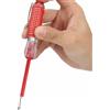 Jadeshay Cacciavite Elettrico, 100-500V Tester di Tensione con Sonda per Test Elettrico e La Casa Elettricista, 2 in 1 Multifunzionale Cacciavite e Tester di Tensione