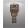 Vistosi MINIGIOGALI LAMPADARIO A SOFFITTO CA3 CRISTALLO BRONZO MONTATURA BRONZO OPACO 7 LUCI ATTACCO E27