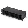 StarTech.com Chassis a 15 Slot Non Gestito per Media Converter MCM, Isolamento Elettrico Totale, Raffreddamento Attivo, Compatibile Montaggio su Rack 19", TAA [MCM15-MEDIA-CHASSIS]