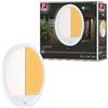 Paulmann 94706 Lampada LED per esterni pannello Smart Home Zigbee Lamina sensore IP44 rotonda 280mm 2200-3000K 14W 1150lm bianco plastica Tunable Warm