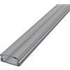 Pianeta Led Profilo in Alluminio 2 metri LP1010 per Strisce Led cover a scelta, Trasparente