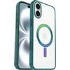 OtterBox Cover Serie Clear Case con MagSafe per iPhone 16 Plus, Resistente a Shock e Cadute, Ultra Sottile, Protettiva, Testata 3X Norme Mil-Std 810G, Mallard