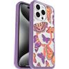 OtterBox Cover per Apple iPhone 15 Pro Max Symmetry Clear MagSafe, resistente a shock e cadute fino; sottile, testata 3x norme MIL-STD 810G, Butterfly Flutter