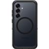 OtterBox Cover per Samsung Galaxy S25 Defender Series XT Clear con Magneti, resistente a shock e cadute, cover ultra robusta, testata 7x vs le norme anti caduta MIL-STD 810G, Trasparente/Nero