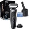 BRAUN RASOIO BRAUN SHAVER 72-G7200cc GREY BOX MN