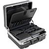 B&W Valigetta portautensili FLEX con tasche portautensili a inserto (valigetta in ABS, volume 34,3l, 47 x 36,5 x 20 cm interno) 120.03/P, senza utensili