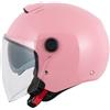 Nexx Y10 Rosa pastello chiaro Casco Jet donna