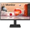 LG 24MS550 Monitor 24 Full HD IPS, Altezza Regolabile, Speaker Stereo 4W, 100Hz, 1920x1080, 2x HDMI, Uscita Cuffie, Schermo Antiriflesso, Reader Mode, Flicker Safe, Nero