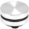 Cuifati Altoparlante a conduzione ossea, senza fili, montaggio a parete e desktop, portatile, basso stereo, compatibile con tablet, argento