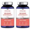 Stardea Selenio Lievito Organico 55 µg Compresse - Integratore Alimentare Capelli E Unghie 2x22,8 g Capsule