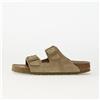 Birkenstock Sneakers Birkenstock Arizona Soft Footbed Suede Leather Faded Khaki