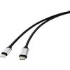 Renkforce Cavo di collegamento USB Renkforce per telefoni cellulari [1x spina USB 3.0 C - 1x spina Apple Lightning] 1,00 m Nero (RF-4353446)