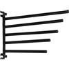 Waldhausen Portasella Waldhausen con 5 bracci girevoli nero