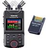 Tascam Registratore audio Tascam Portacapture X6 con adattatore Bluetooth AK-BT1