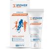 Drex Pharma Srl 3power Sport Crema Pronto Tripla Azione Defaticante Antidolorifica E Detossificante 100ml