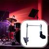 Clip per microfono da batteria in lega di zinco, supporto robusto per
