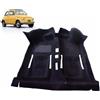 Fiat TAPPETO INTERNO NERO MOQUETTE PAVIMENTO FIAT 500 F L R EPOCA dal 1957 al 1975