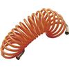 Tubo per aria compressore a spirale 5 m attacco a baionetta